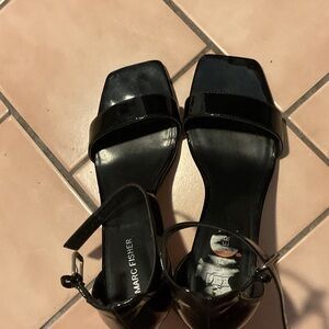 Marc Fisher Black Patent Heels